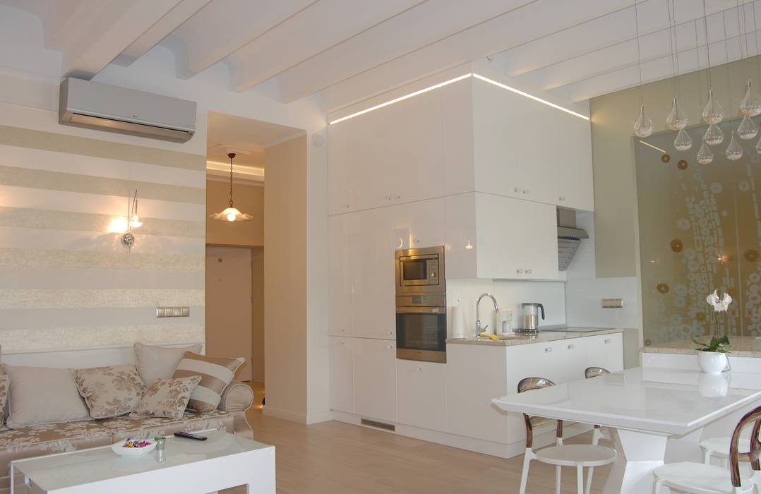 Apartament Cesarski, Architektura Wnętrza Architektura Wnętrza Modern kitchen