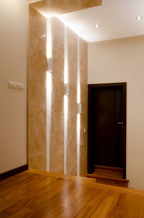 Dom w Markach, ArtDecoprojekt ArtDecoprojekt Modern Corridor, Hallway and Staircase
