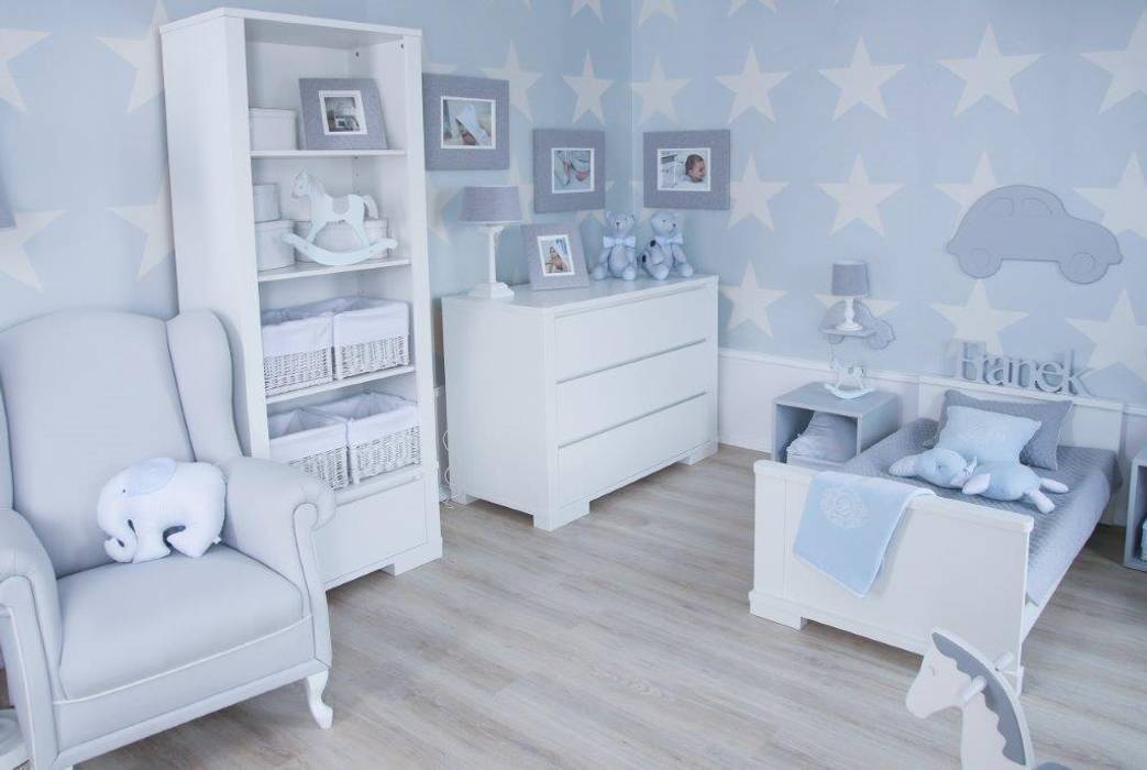 Klasyczny błękit w pokoju chłopca, Caramella Caramella 嬰兒房/兒童房 裝飾品