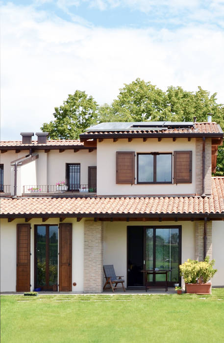 DOSER CASAMIA Doser S.p.A. Casa rurale Cielo,Nuvola,Edificio,Pianta,Finestra,Albero,Di legno,Casa,Porta,Interior design