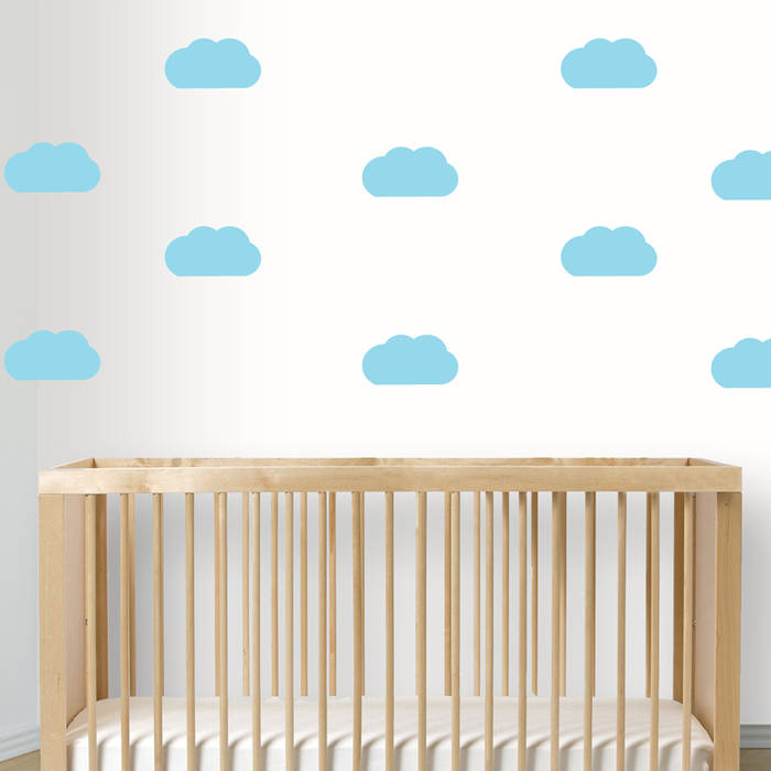 Muurstickers babykamer en kinderkamer, decodeco.nl decodeco.nl Dormitorios infantiles de estilo minimalista Accesorios y decoración