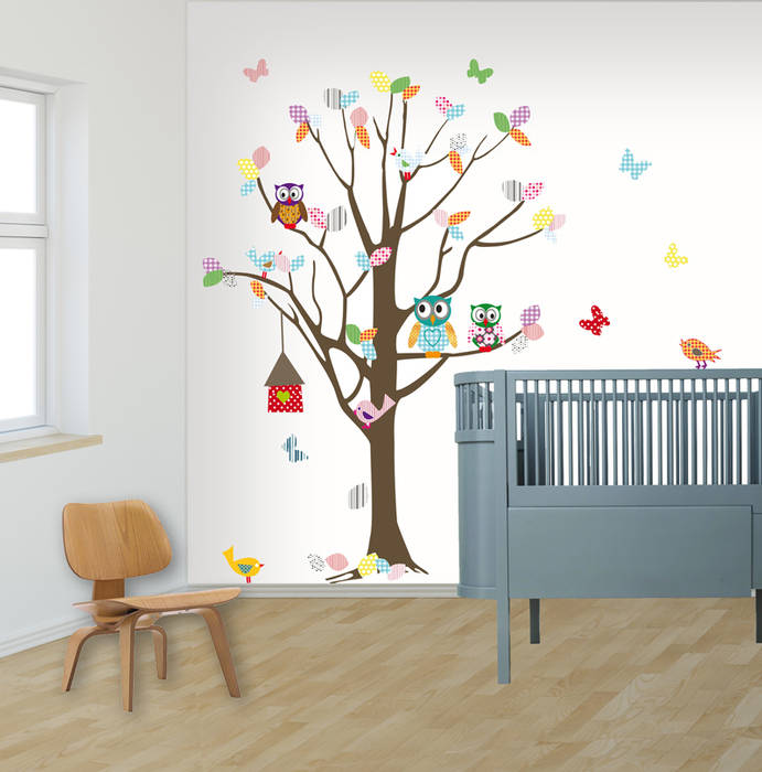 Muurstickers babykamer en kinderkamer, decodeco.nl decodeco.nl Minimalistyczny pokój dziecięcy Akcesoria i dekoracje