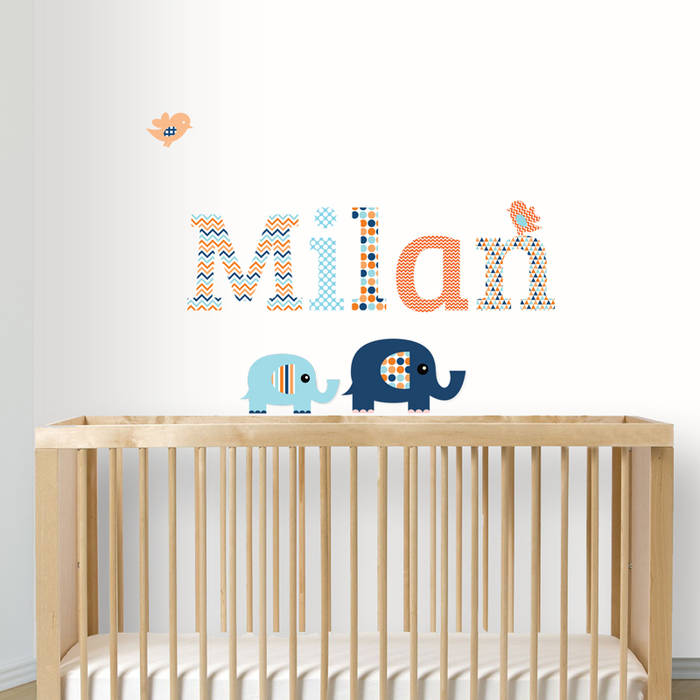 Muurstickers babykamer en kinderkamer, decodeco.nl decodeco.nl Kamar Bayi/Anak Minimalis Accessories & decoration