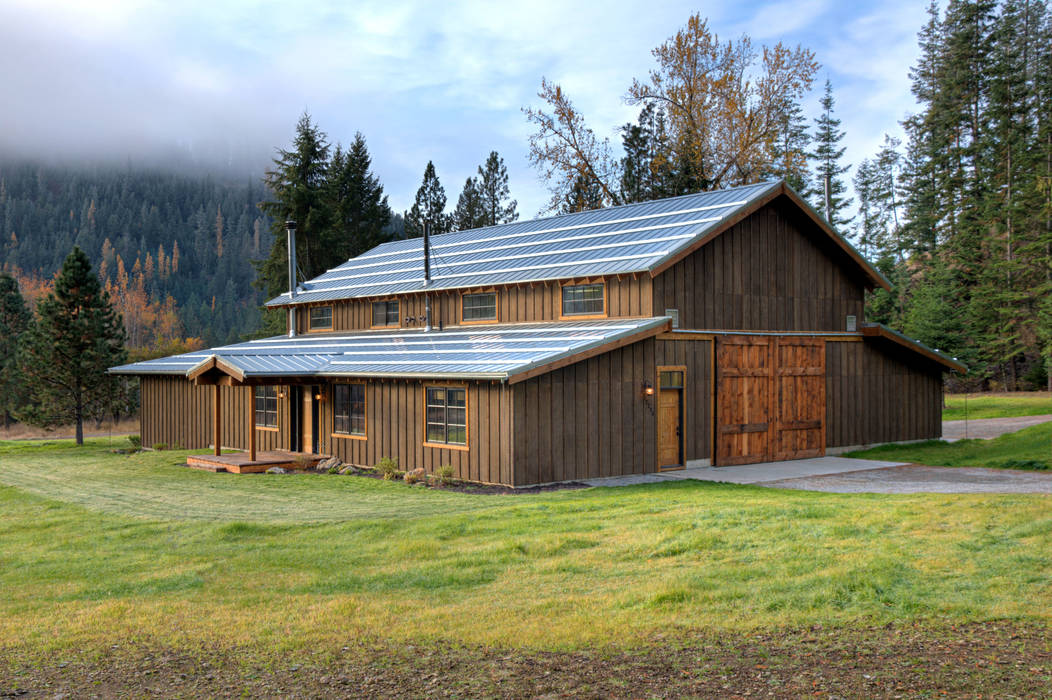 Lucky 4 ranch uptic studios rustieke huizen homify