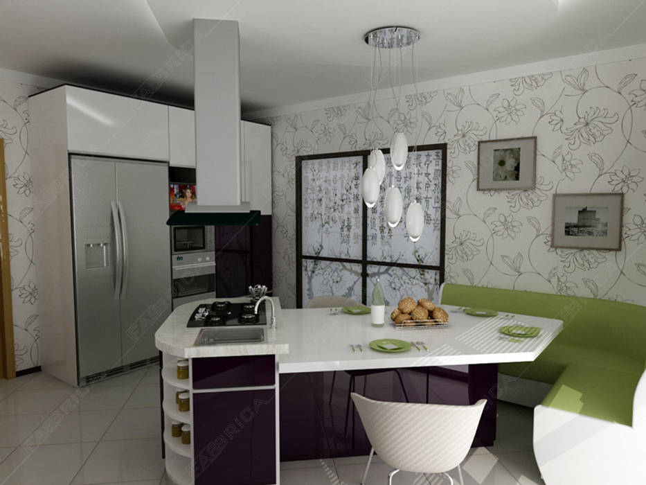 Özel Ev Tasarımı, Fabbrica Mobilya Fabbrica Mobilya Modern Mutfak