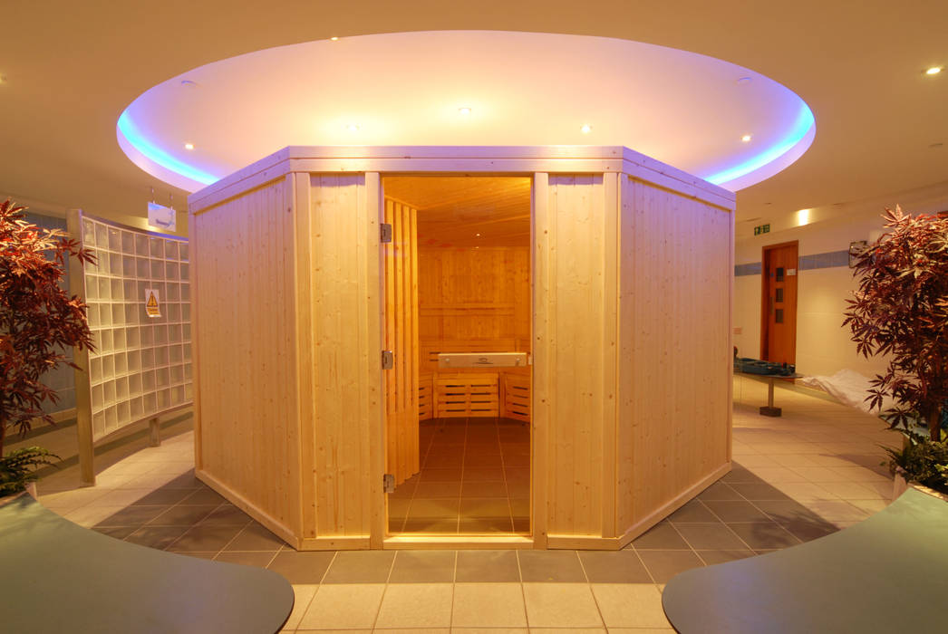 Bespoke Sauna Oceanic Saunas Spas de estilo escandinavo