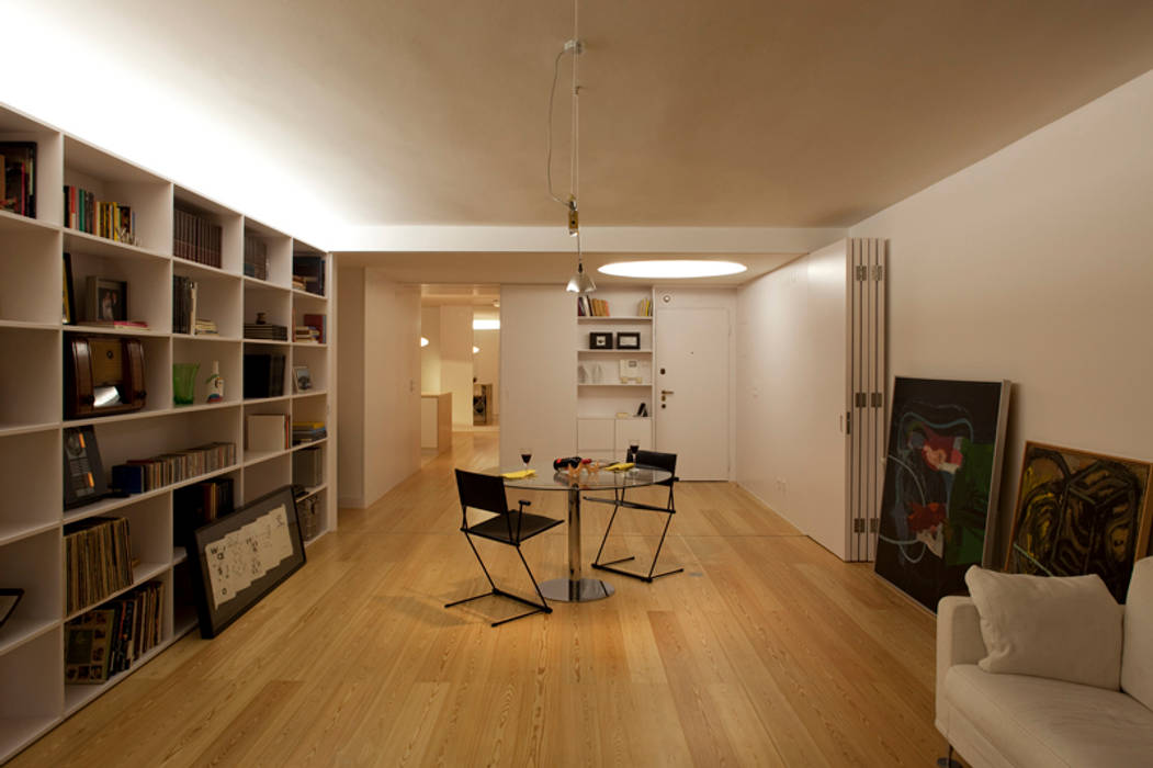 M Apartment, TERNULLOMELO Architects TERNULLOMELO Architects Salas de estar modernas