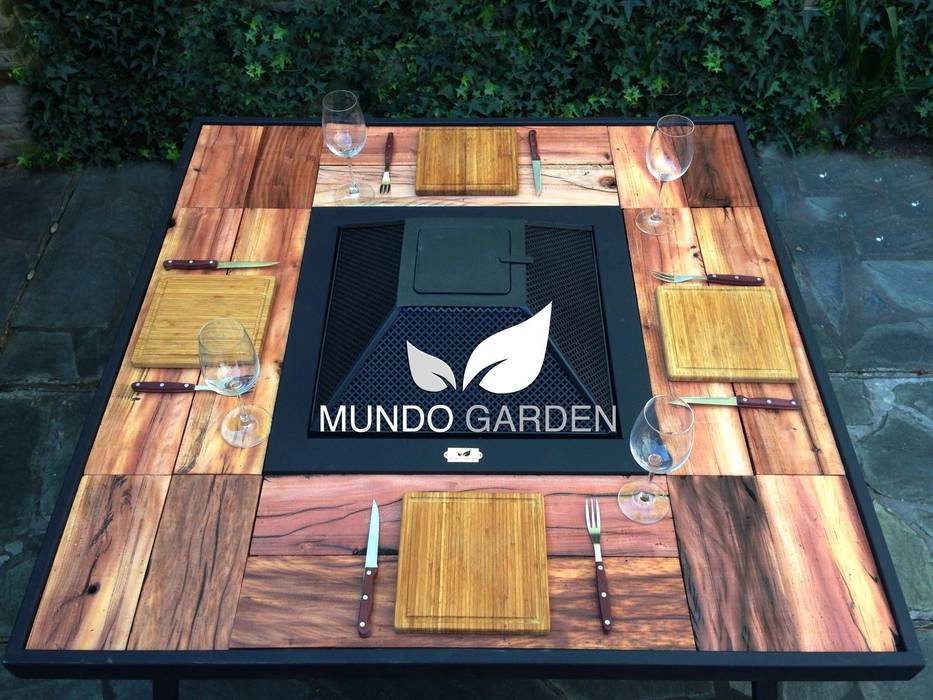 Mundo Garden OgródMeble ogrodowe Drewno Brązowy