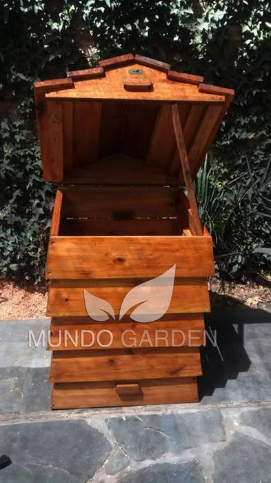 Muebles de Jardín, Mundo Garden Mundo Garden Rustykalny ogród Drewno O efekcie drewna Meble ogrodowe