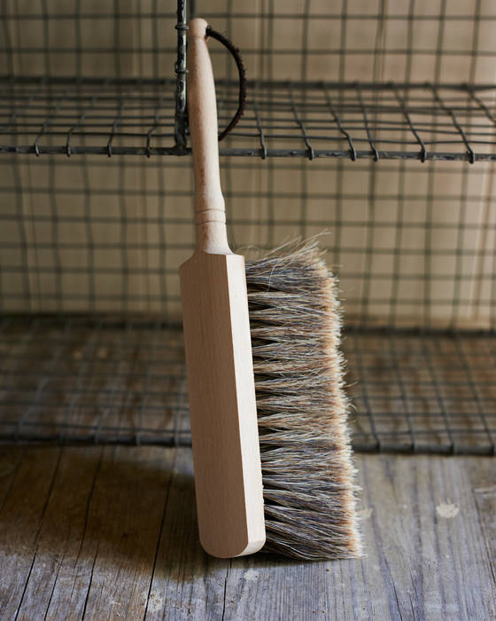 Beechwood split horse hair soft brush brush64 บ้านและที่อยู่อาศัย ของใช้ในบ้าน