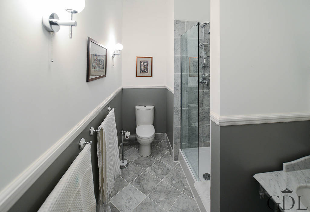 The Broadway, SW19 - Extension & Bathroom Renovation, Grand Design London Ltd Grand Design London Ltd Baños de estilo clásico