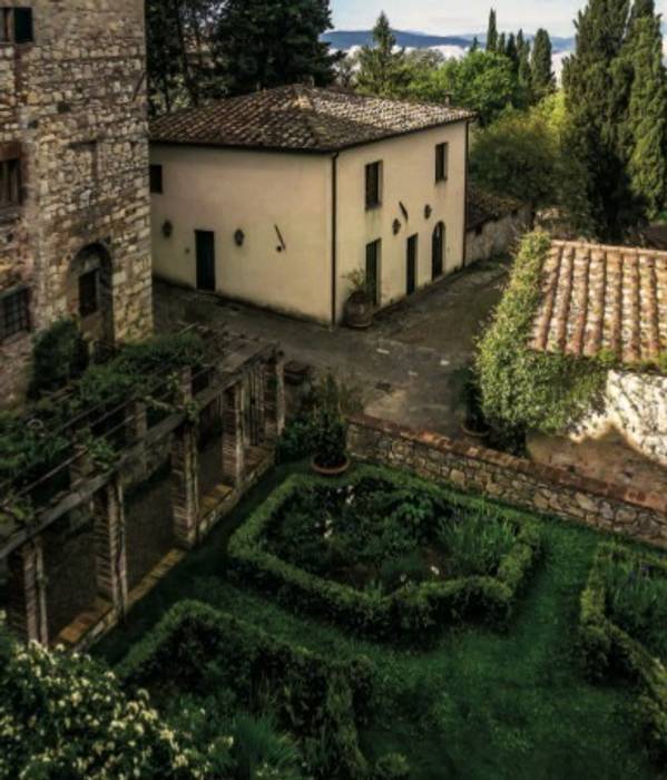 A casa di Agnese Mazzei - Fonterutoli (SI), Studio Mazzei Architetti Studio Mazzei Architetti Mediterranean style garden