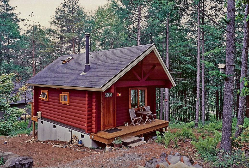 Small Cottage at Mt.Yatsugatake, Japan, Cottage Style / コテージスタイル Cottage Style / コテージスタイル Casa rurale