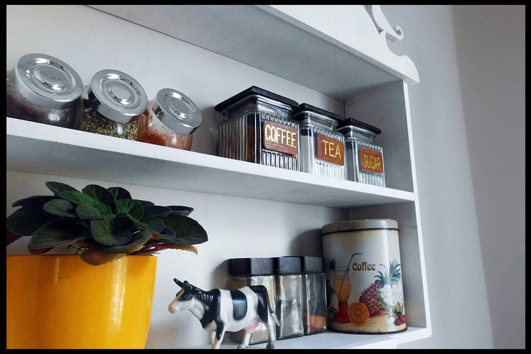 Vintage Mutfak Rafı, Pons Home Design Pons Home Design Kitchen Cabinets & shelves