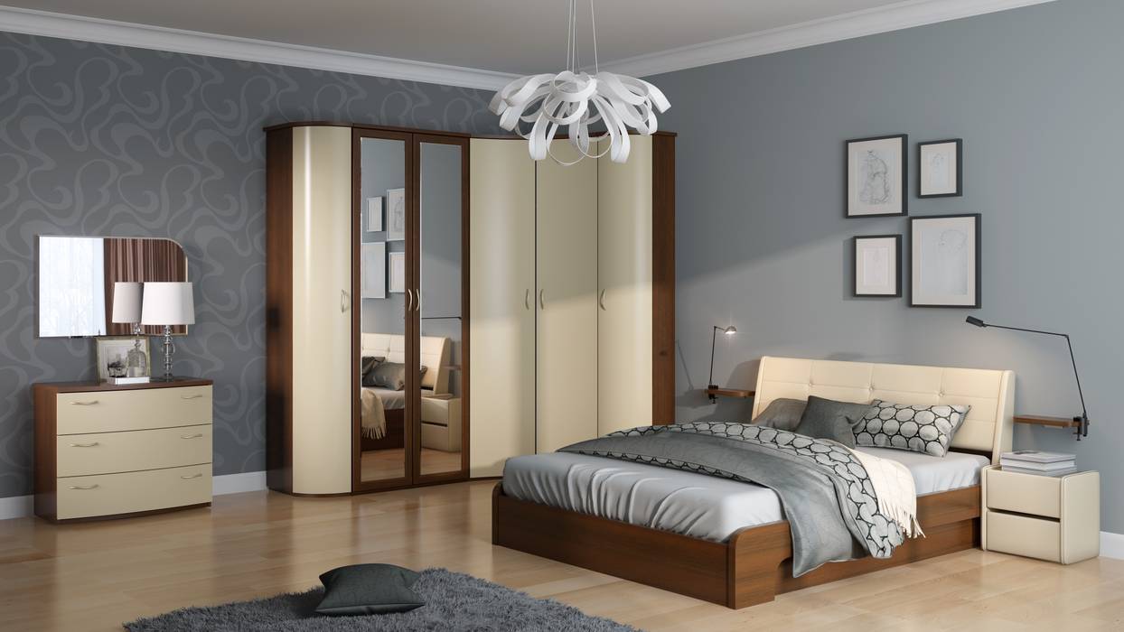 Кровать GRETTA, ABICS ABICS Modern style bedroom Beds & headboards