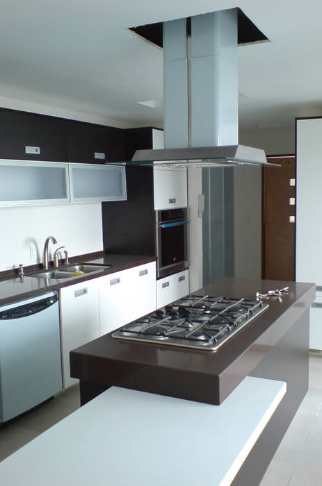 Casa Pedrregal , Visual Concept / Arquitectura y diseño Visual Concept / Arquitectura y diseño Modern Kitchen