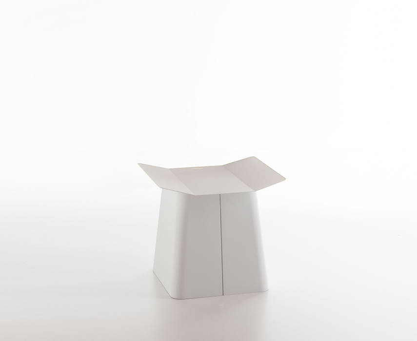 Linito Stool - white Yu Ito Design モダンデザインの テラス 家具