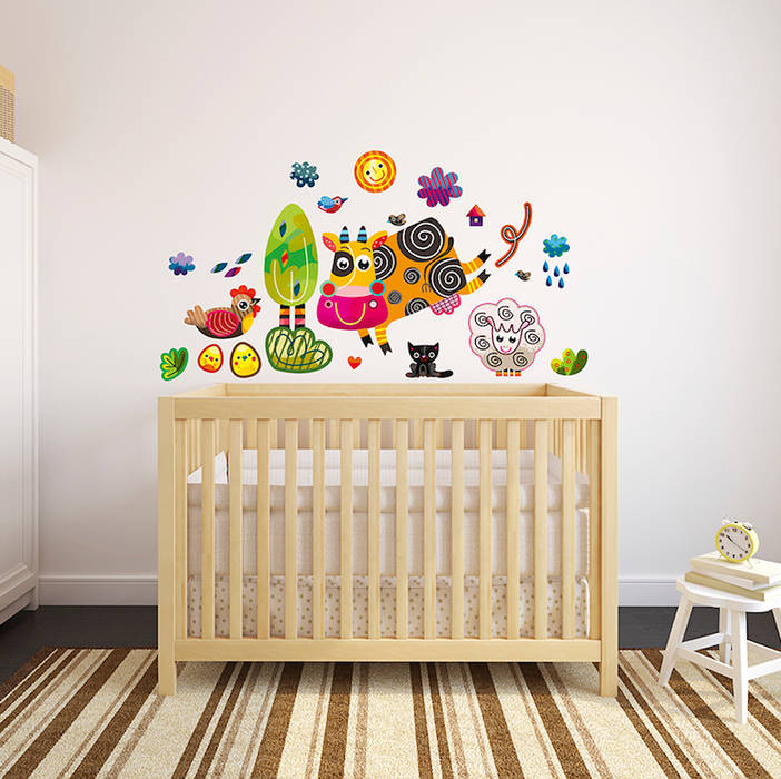 Farm Nursery Wall Stickers by Witty Doodle Witty Doodle Weitere Zimmer Bilder & Gemälde