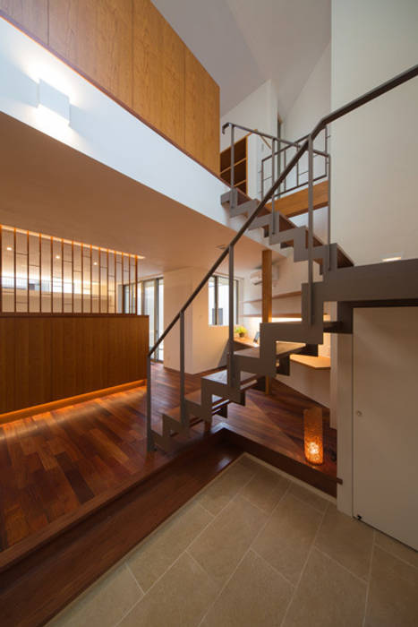 Quartz, アーキシップス京都 アーキシップス京都 Modern Corridor, Hallway and Staircase