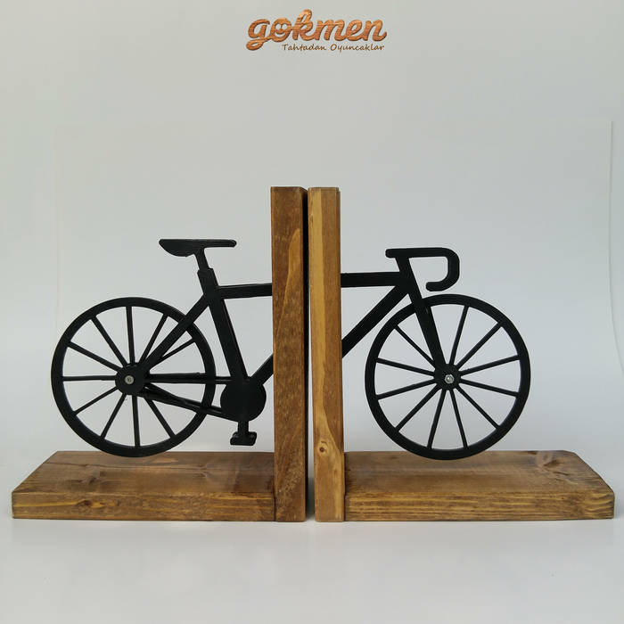 Ahşap Kitap Dayanakları / Wooden Bookends, Gökmen Ahşap Oyuncak ve Tasarım Gökmen Ahşap Oyuncak ve Tasarım Modern Oturma Odası Aksesuarlar & Dekorasyon