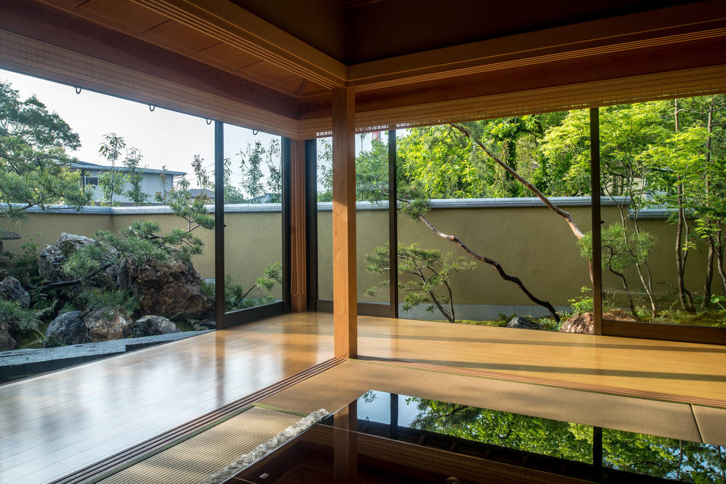 山口県山口市 U邸, 株式会社近江庭園 株式会社近江庭園 Modern style gardens