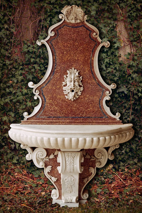 Spain Broccatello fountain CusenzaMarmi Taman Klasik Accessories & decoration