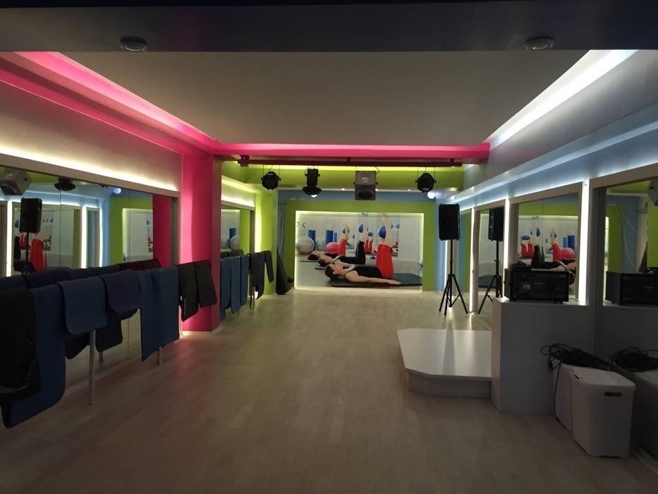 Fitness ve spa, Darya Mimarlık Proje Hizmetleri İnş.Sa.Tic.Ltd.Şti. Darya Mimarlık Proje Hizmetleri İnş.Sa.Tic.Ltd.Şti. Commercial spaces Event venues