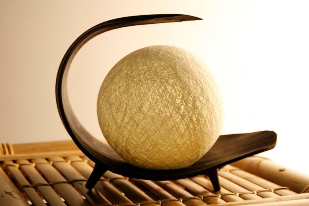 Palmblad lamp Bamboe design Tropische woonkamers Accessoires & decoratie