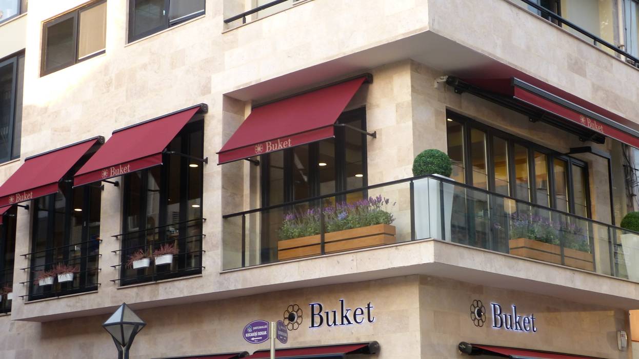 Buket Patisserie, yücel partners yücel partners Ticari alanlar Yeme & İçme