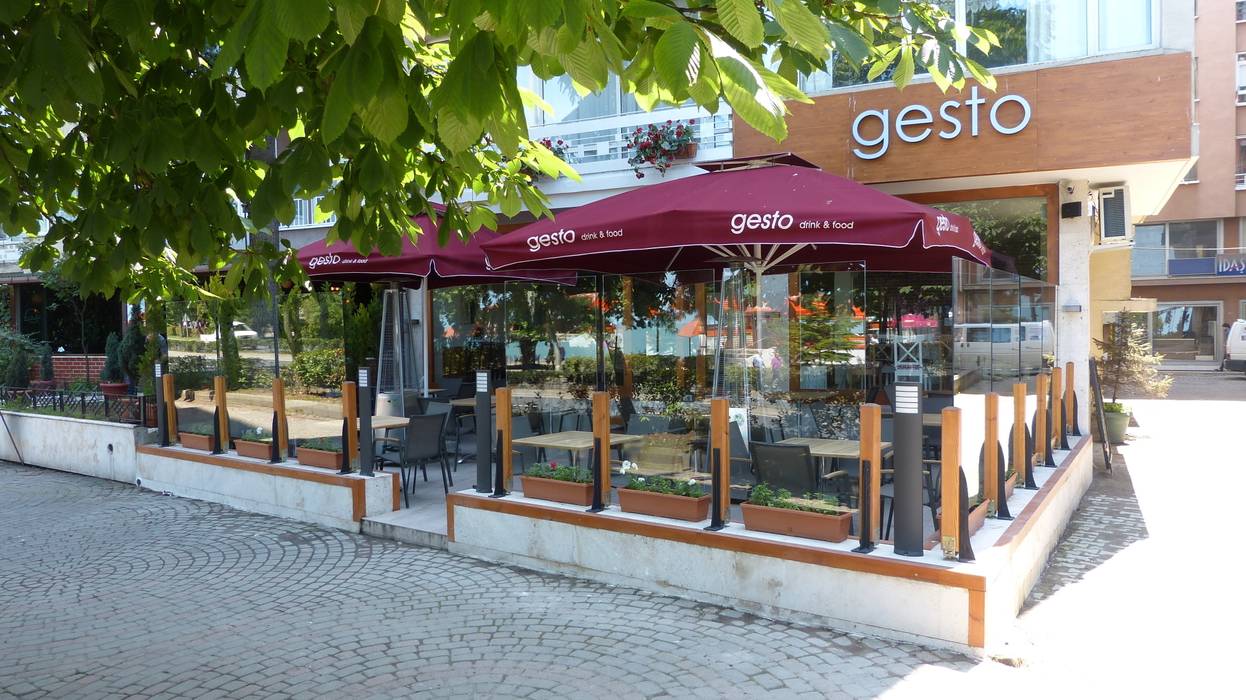 Gesto drink & food, yücel partners yücel partners Espacios comerciales Locales gastronómicos