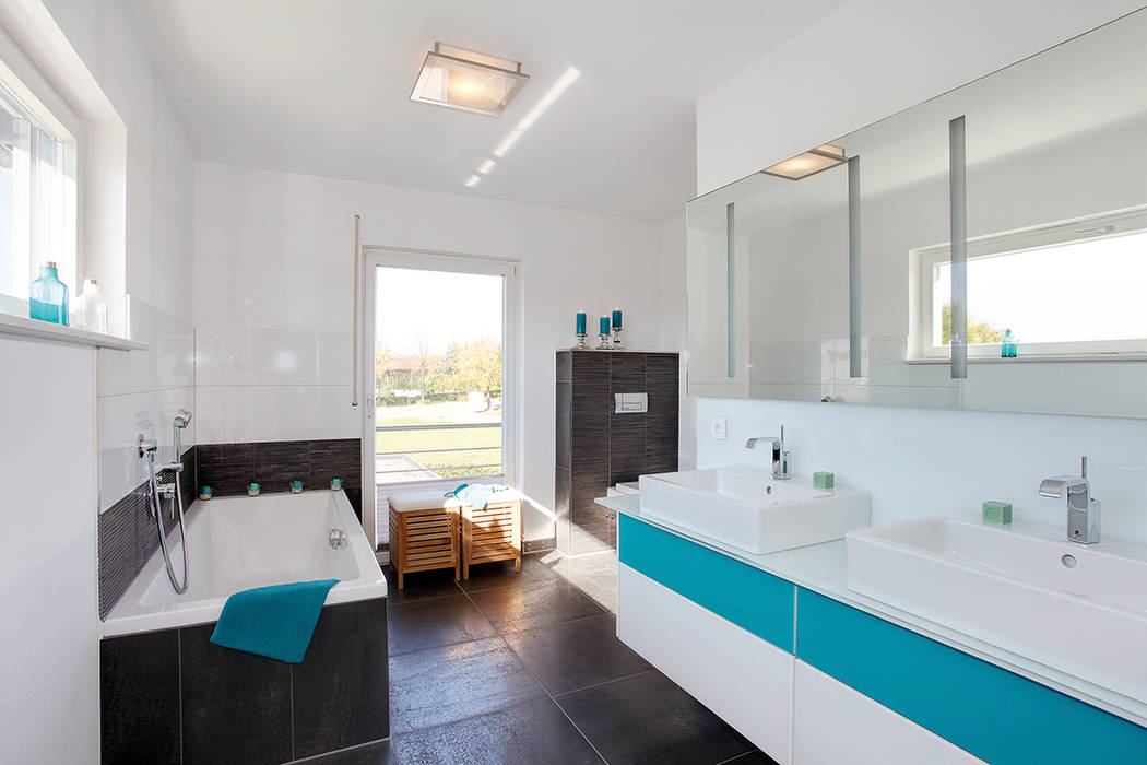 homify Salle de bain méditerranéenne