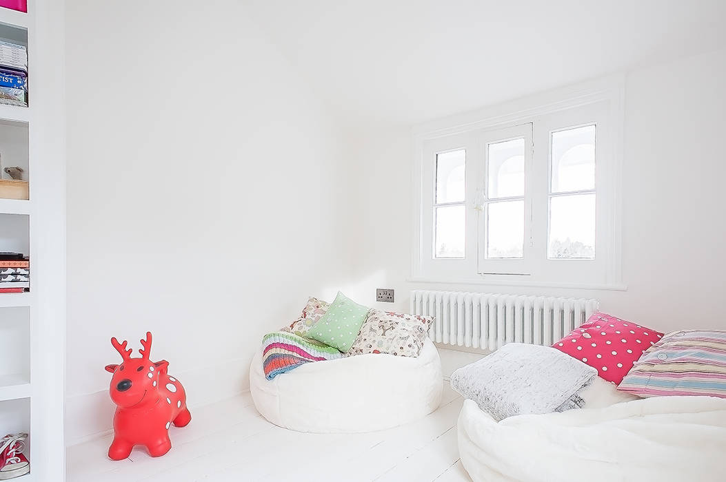 Full House Renovation with Crittall Extension, London, HollandGreen HollandGreen Quarto infantil eclético