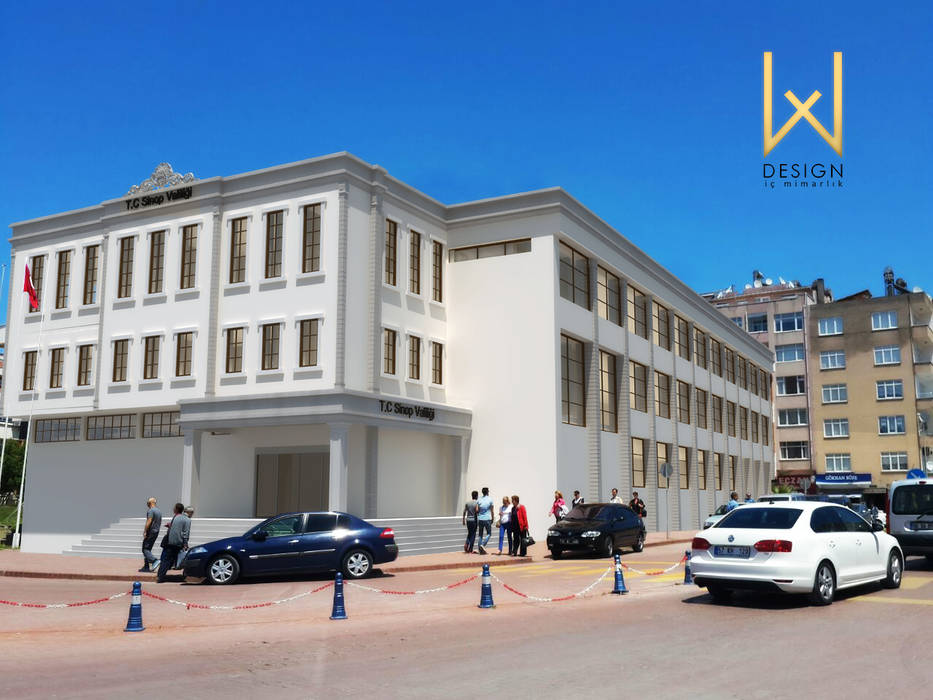 Sinop Valilik Binası, W DESIGN İÇ MİMARLIK W DESIGN İÇ MİMARLIK Commercial spaces Trung tâm Hội nghị