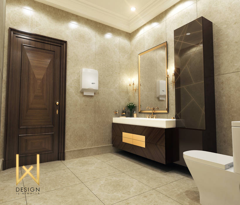 Sinop Valilik Binası, W DESIGN İÇ MİMARLIK W DESIGN İÇ MİMARLIK Classic style bathroom