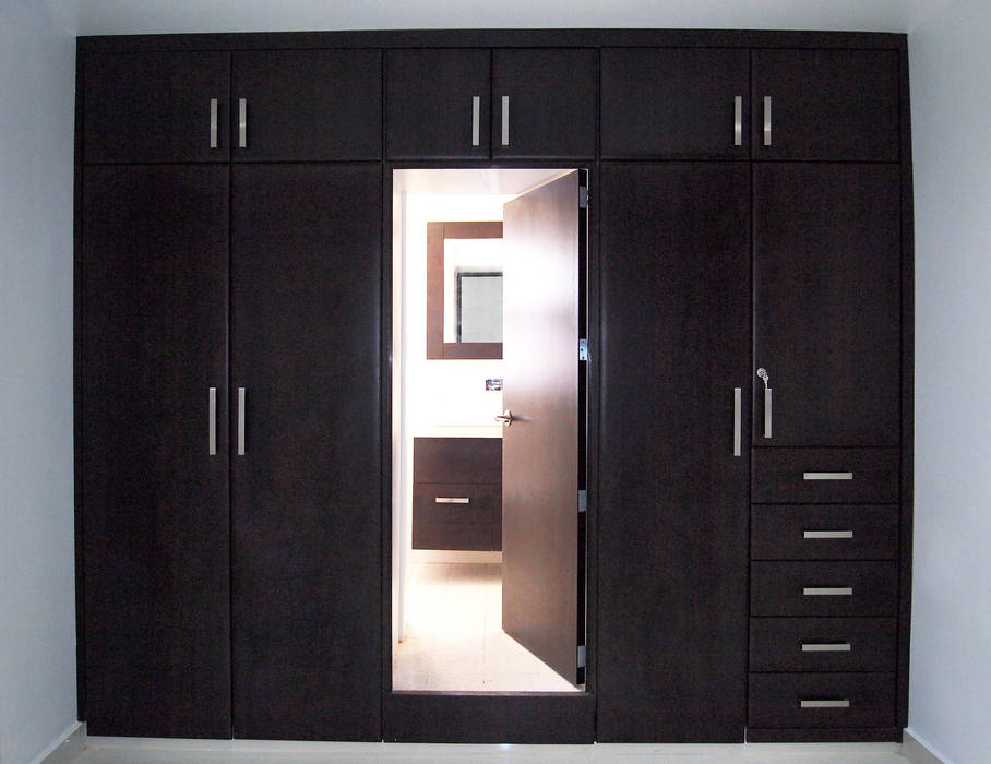 Vestidores, Amarillo Interiorismo Amarillo Interiorismo Modern dressing room Wardrobes & drawers
