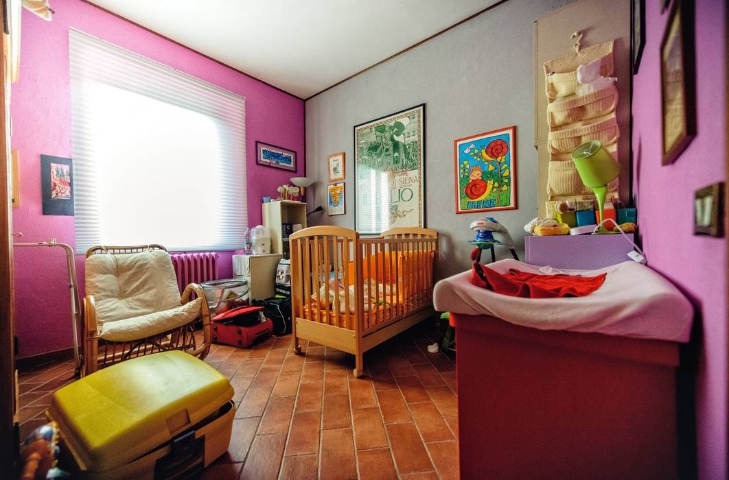 Growing up with brio Studio Prospettiva Quarto infantil eclético