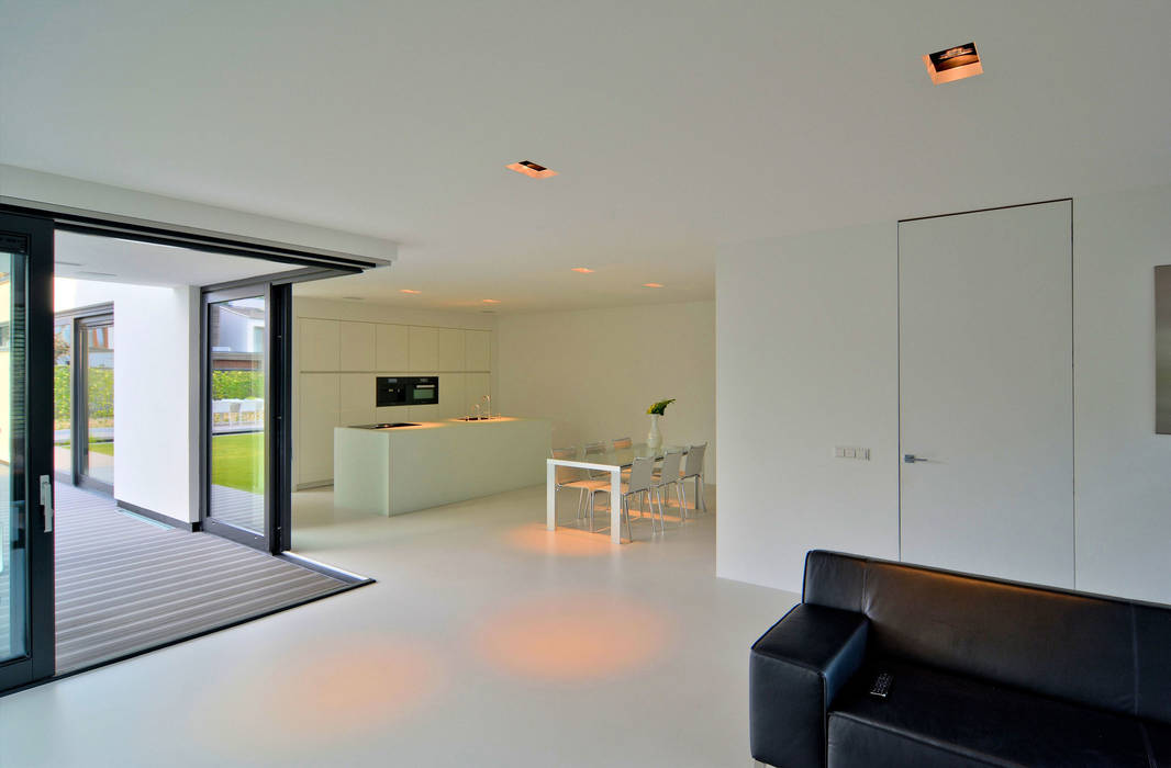 woonhuis Karin & Niels, CKX architecten CKX architecten Living room