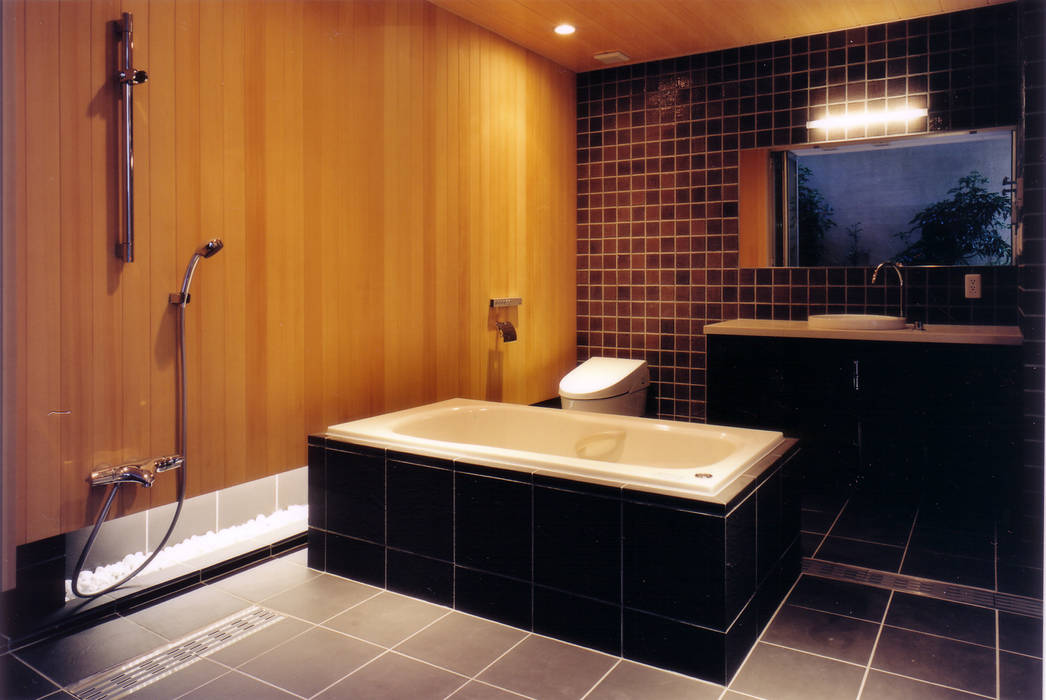 ゲスト用バスルーム 豊田空間デザイン室 一級建築士事務所 モダンスタイルの お風呂