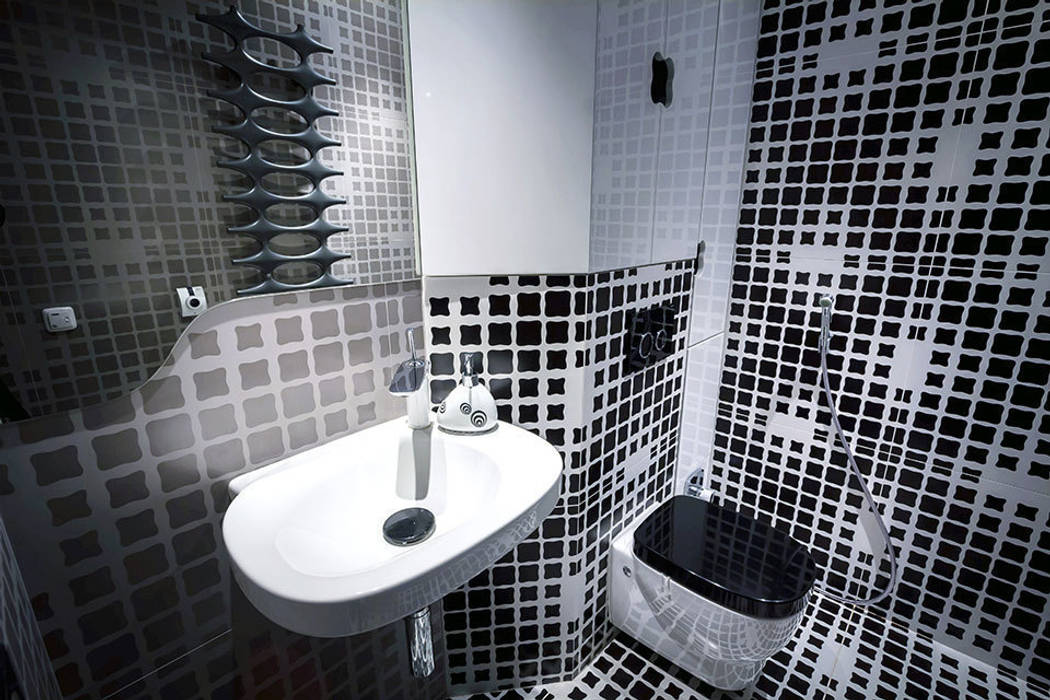 Щупальца Осьминога, DMYTRO ARANCHII ARCHITECTS DMYTRO ARANCHII ARCHITECTS Ванная комната в стиле модерн