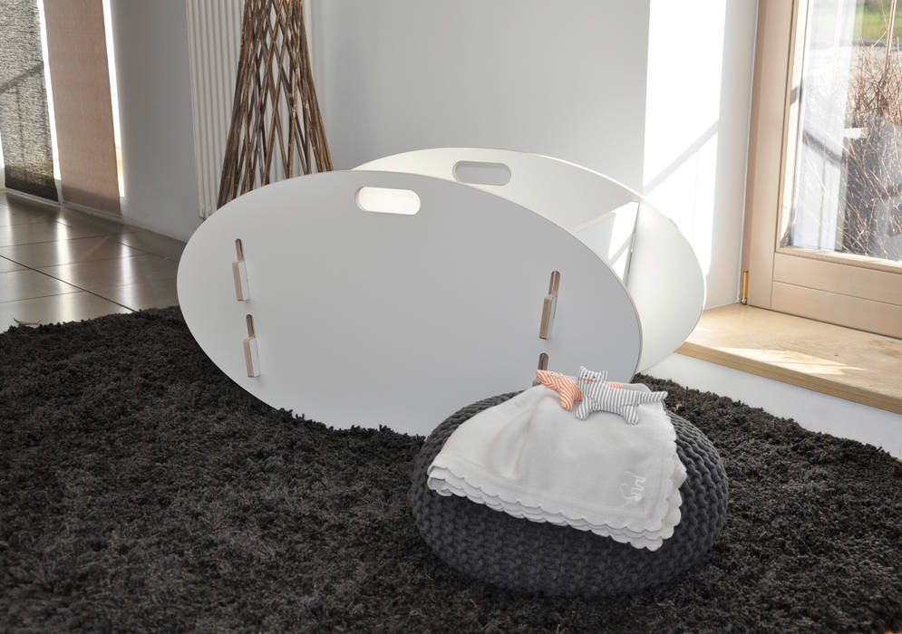 Steckmöbel Babywiege, das wunschmöbel das wunschmöbel Modern nursery/kids room Beds & cribs