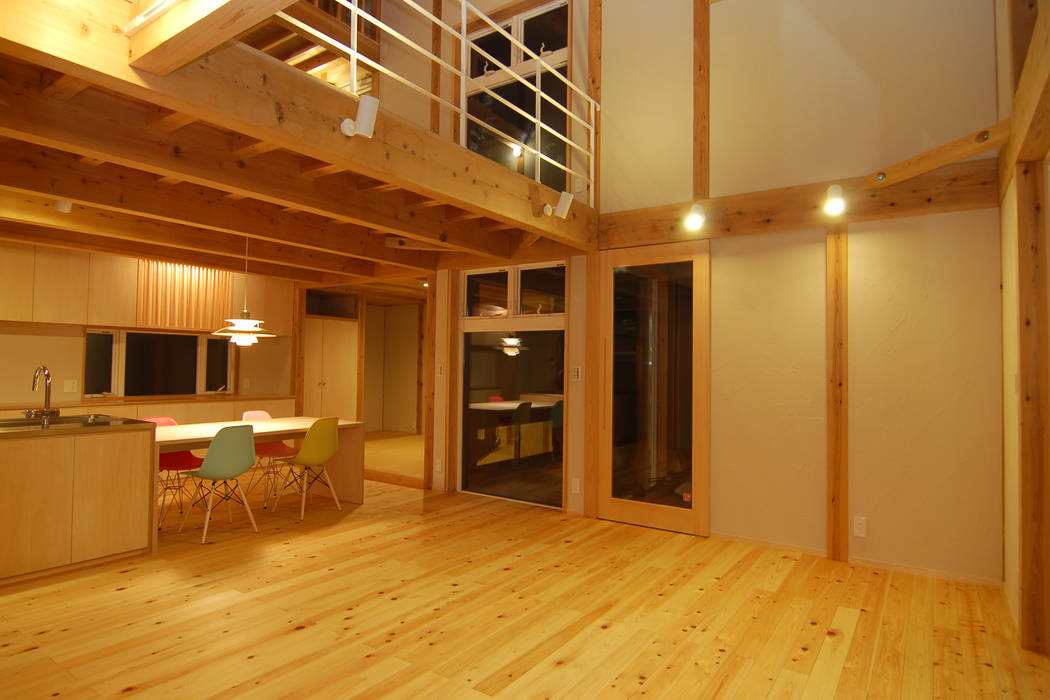 内観 POTOS DESIGN OFFICE モダンな 壁&床