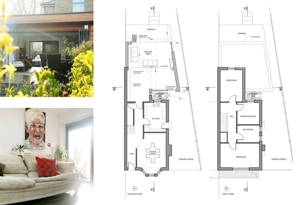 Brockley, Lewisham SE4, London | House extension: modern by GOAStudio London residential architecture limited, Modern