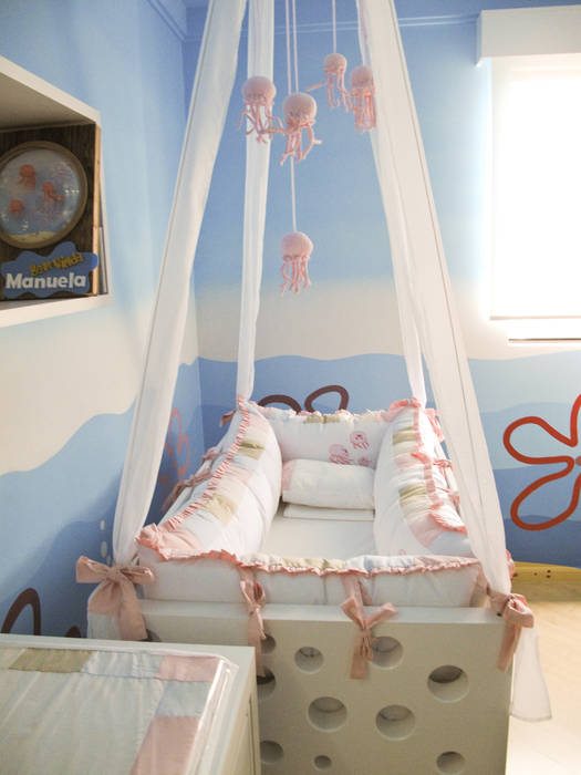 K&R.R - 2011 - Dormitório Bebê, Kali Arquitetura Kali Arquitetura Dormitorios infantiles modernos: