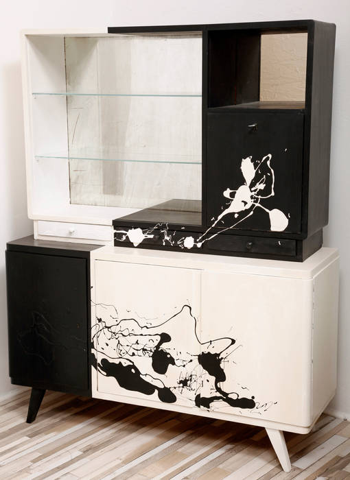 Kredens Pollock, lata 60. , Lata 60-te Lata 60-te Modern Yemek Odası Bar & Büfeler