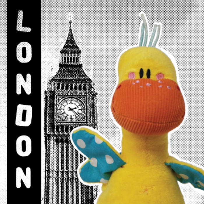 Hoppe went cityhopping in London! allesPiek 嬰兒房/兒童房 布織品 Amber/Gold 玩具