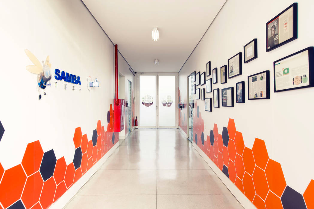 Samba Tech ÓBVIO: escritório de arquitetura Espaços comerciais Espaços comerciais