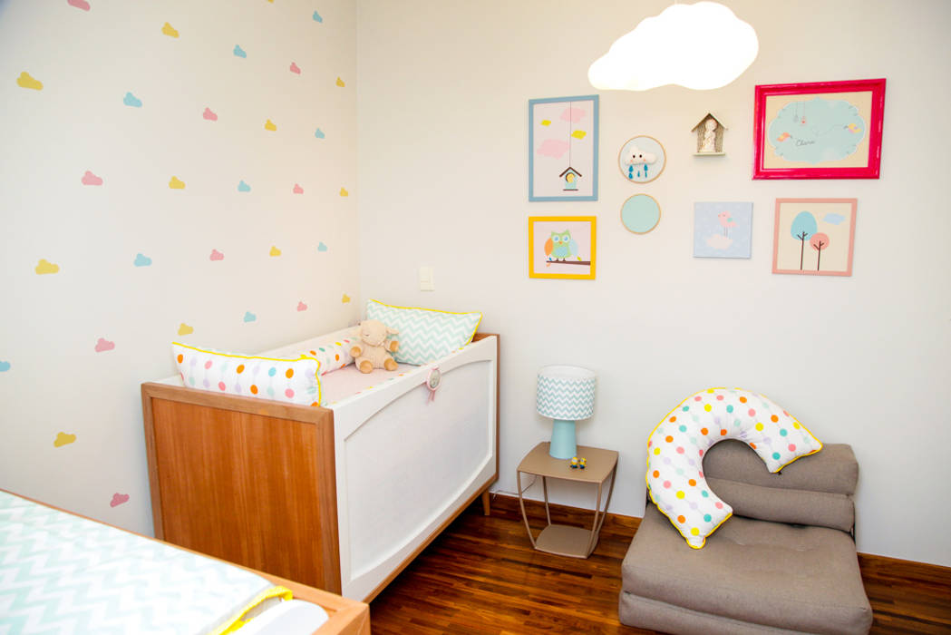 Um up na decoração , Uaua Baby Uaua Baby Moderne Kinderzimmer