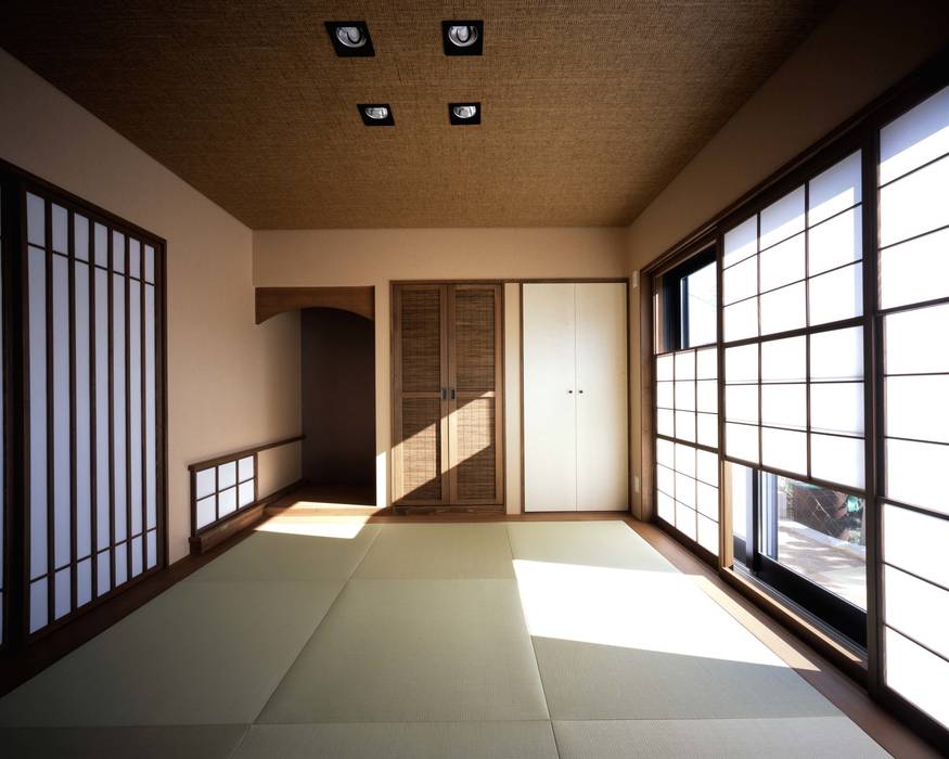 深川の家 House In Fukawa, いいつかけんちくこうぼう いいつかけんちくこうぼう オリジナルスタイルの 寝室