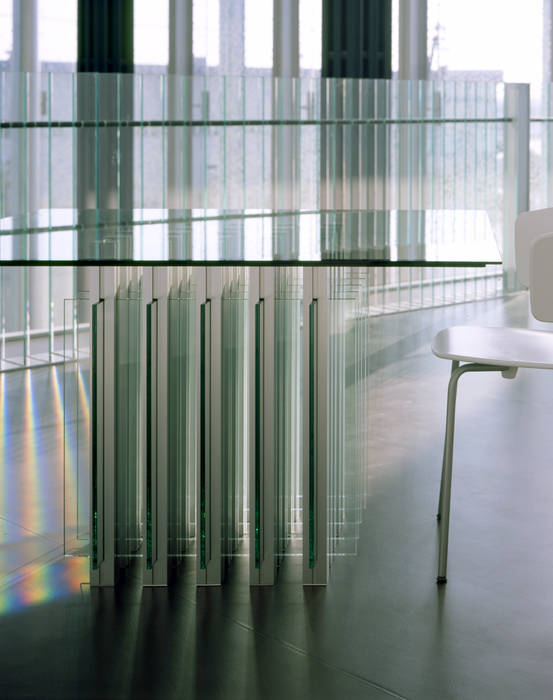 SANSHIBA Glass factory MOA オリジナルデザインの 書斎 机