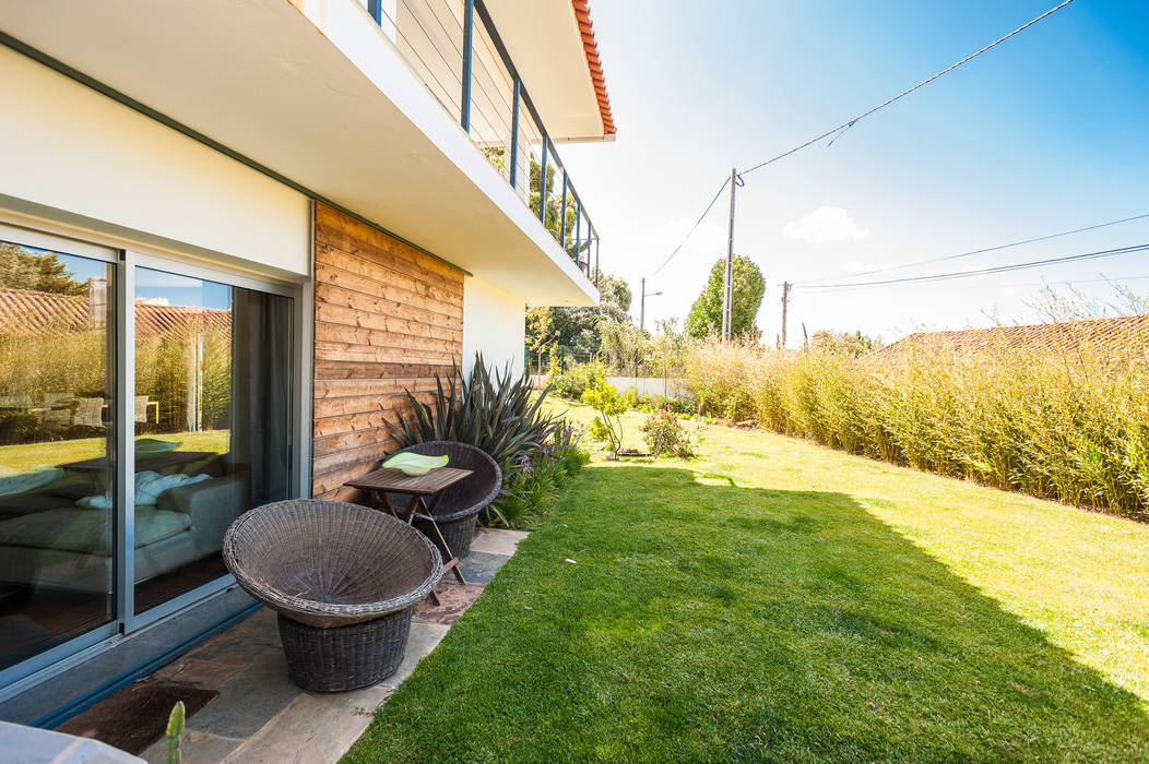 Renovação moradia em Birre III | Cascais, shfa shfa Modern home Solid Wood Multicolored
